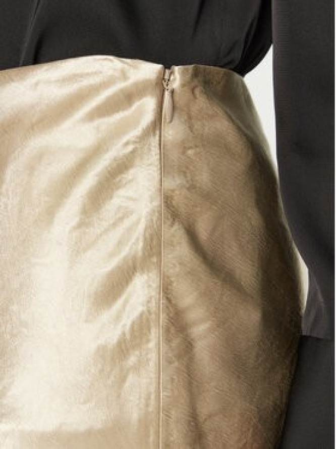 Boss Spódnica midi Vesatie 50524006 Beżowy Regular Fit