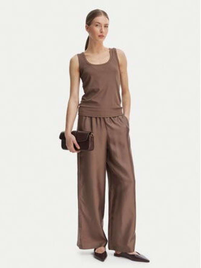 Marella Spodnie materiałowe Quiz 2613131105 Brązowy Relaxed Fit