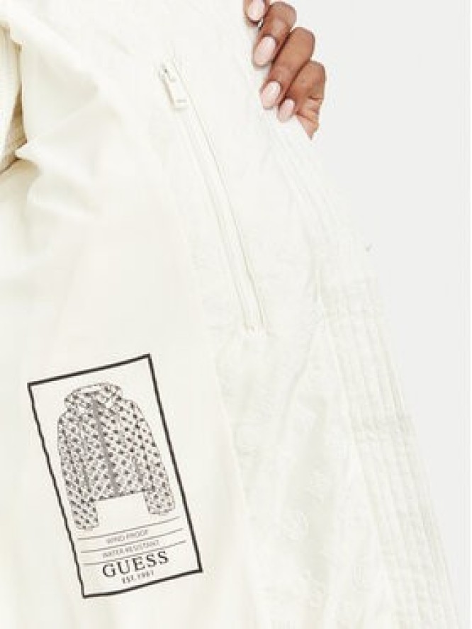 Guess Kurtka zimowa W6BL56 W4195 Kremowy Regular Fit