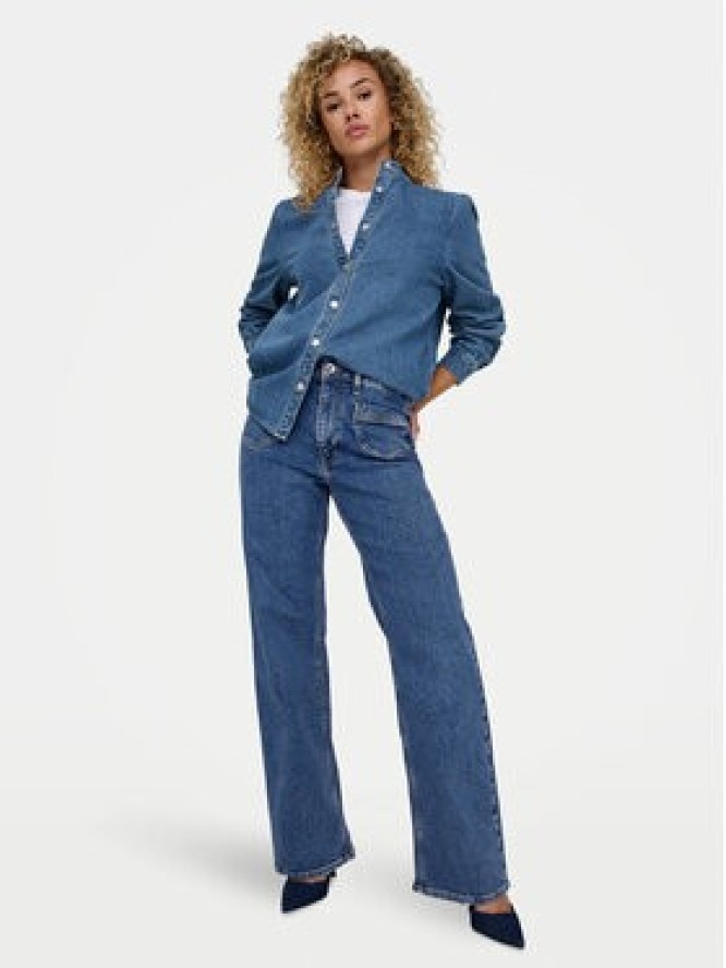 ONLY Koszula jeansowa Belle 15347085 Niebieski Regular Fit