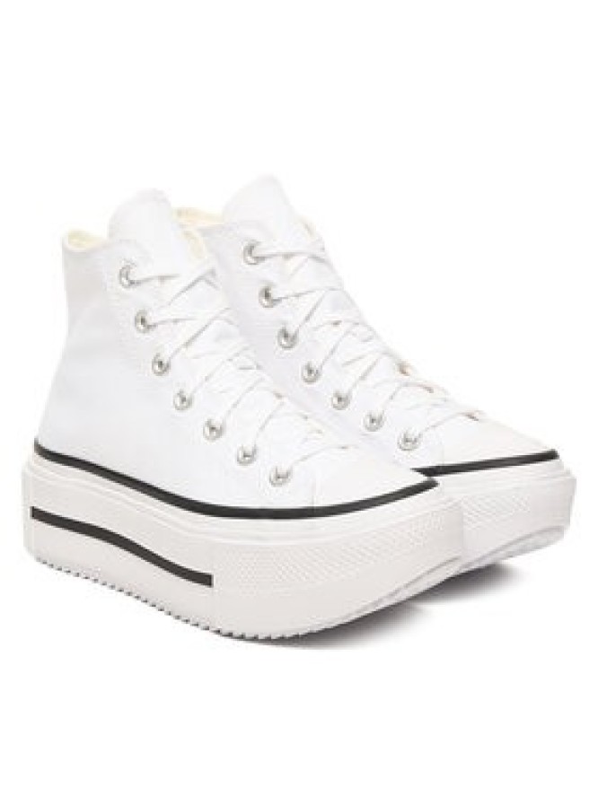 Converse Trampki Chuck Taylor All Star Lift Double Stack A12976C Biały