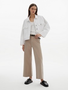 LTB Kurtka dżinsowa "Celia" w kolorze białym rozmiar: XS