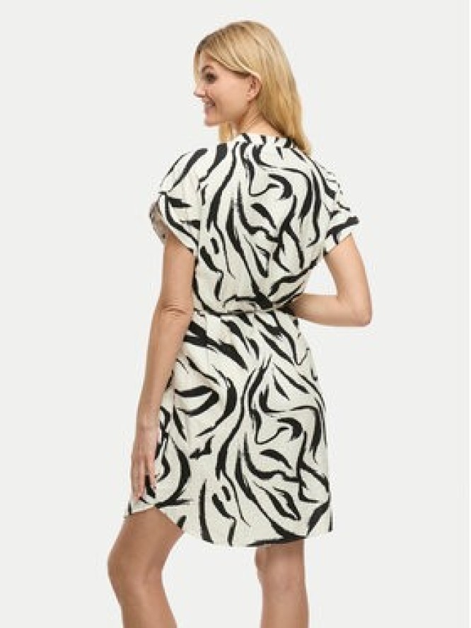 Vila Sukienka codzienna Clo 14101673 Beżowy Regular Fit