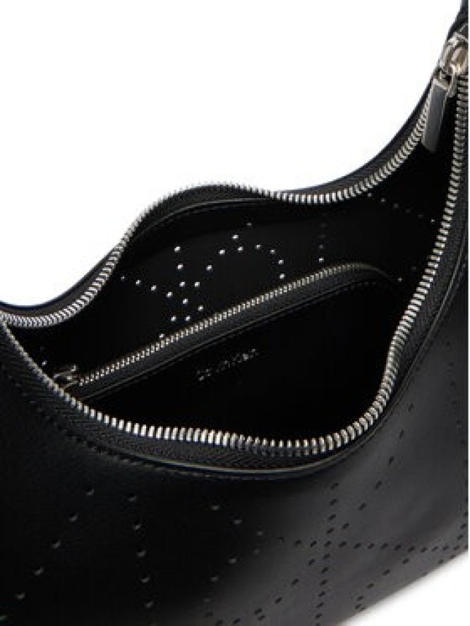 Calvin Klein Torebka Emblem Aop Perfor Lthr Bag LV04F3367G Czarny