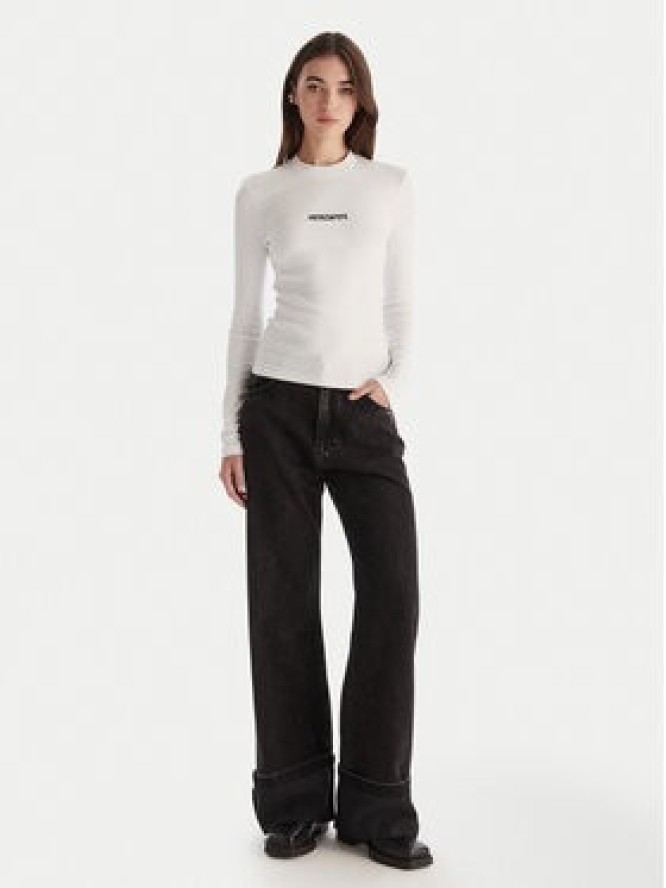 Patrizia Pepe Bluzka 2M4512/J355-W103 Biały Regular Fit