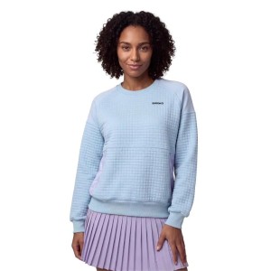 Damska bluza do gry w padla Padel Siroko Chiquita-W Light Blue