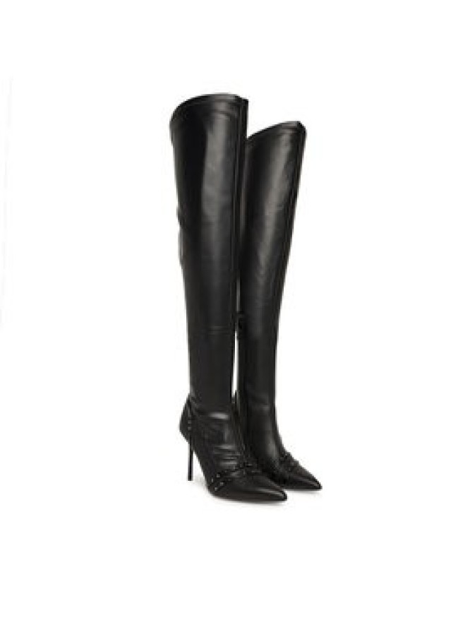 KARL LAGERFELD Kozaki KL30987 Czarny