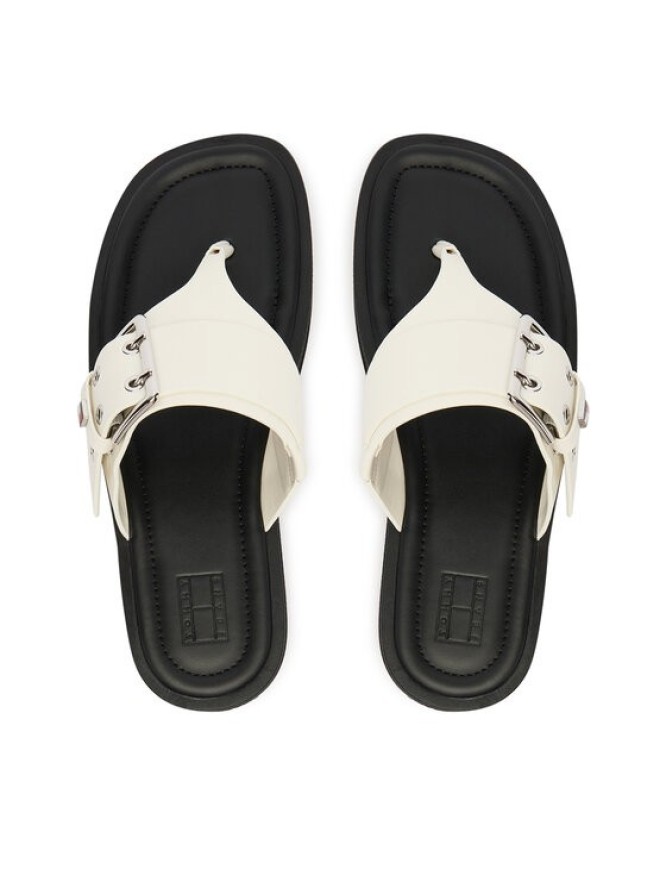 Tommy Jeans Japonki Tjw Buckle Sandal EN0EN02948 Biały