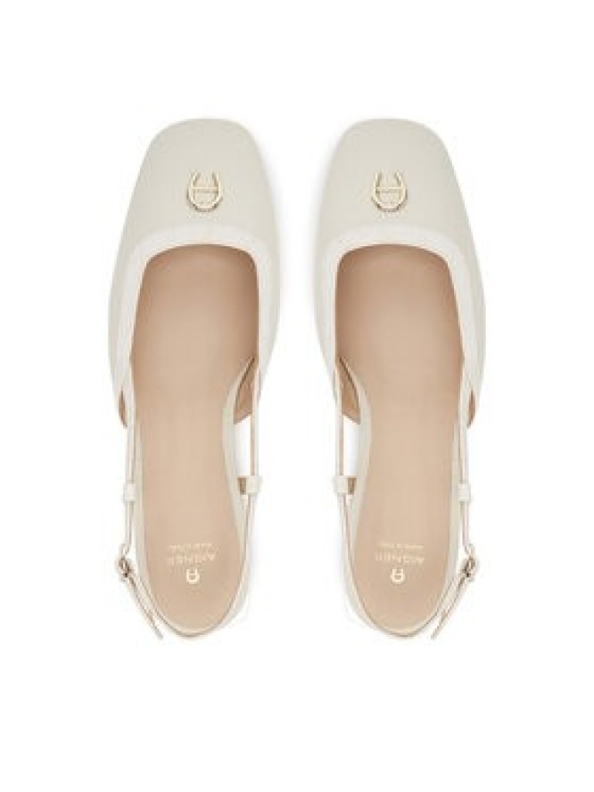 Aigner Baleriny Fashion Saskia 18A 1251090 Biały