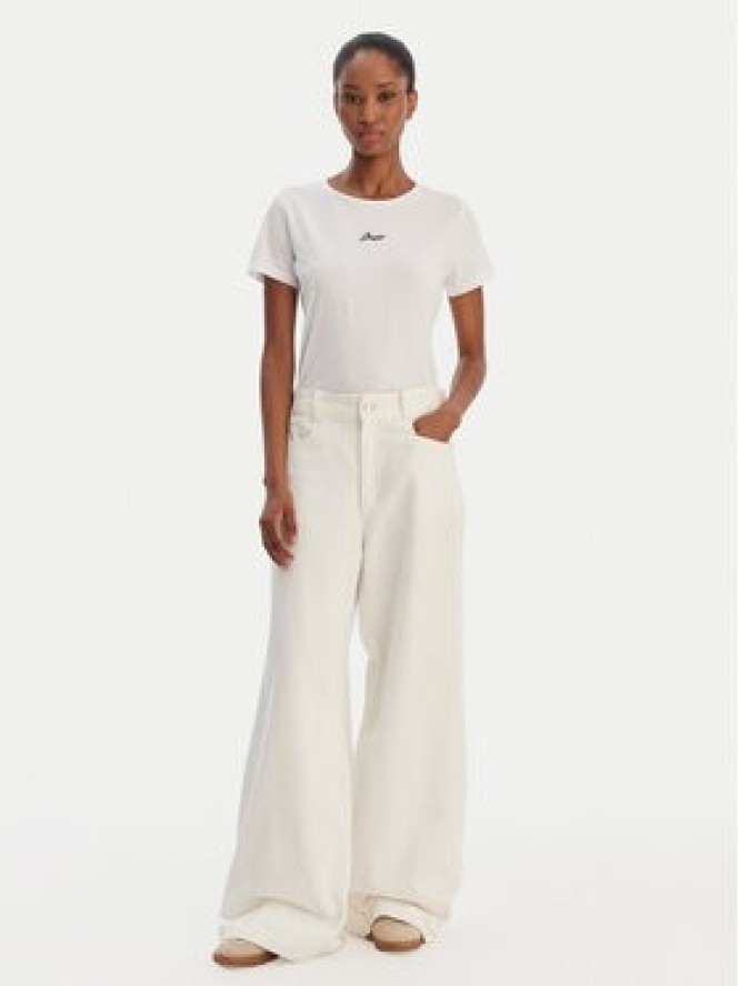 BOSS T-Shirt Elove 50554696 Biały Slim Fit