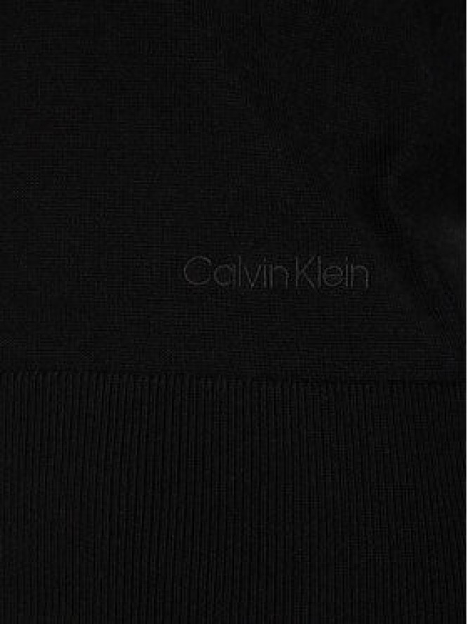 Calvin Klein Sweter LV044D370G Czarny Regular Fit