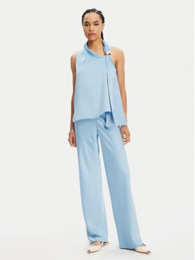 Imperial Bluzka RIC1JBA Niebieski Regular Fit