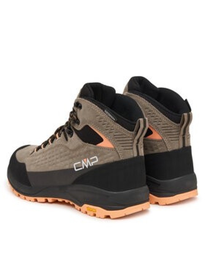 CMP Trekkingi Vertyx Mid Wmn Wp 3Q17286 Beżowy ciemny