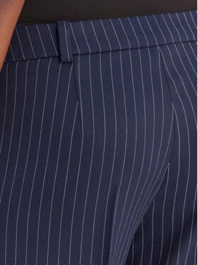 HUGO Spodnie materiałowe Hilando 50554458 Granatowy Slim Fit