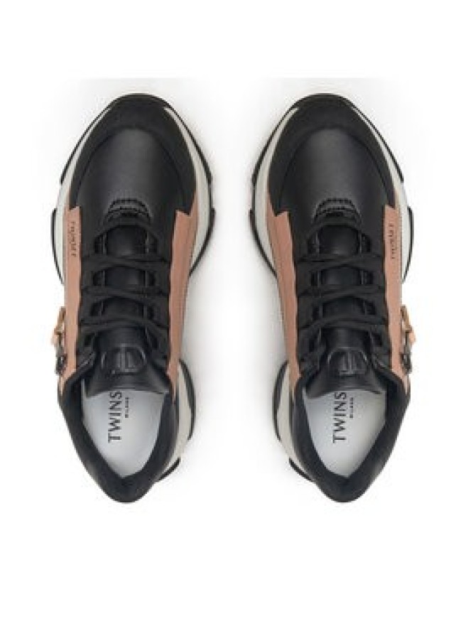 TWINSET Sneakersy 242TGT18E Czarny