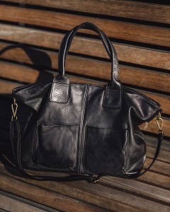 Shopper damski MARCO MAZZINI czarny v169a