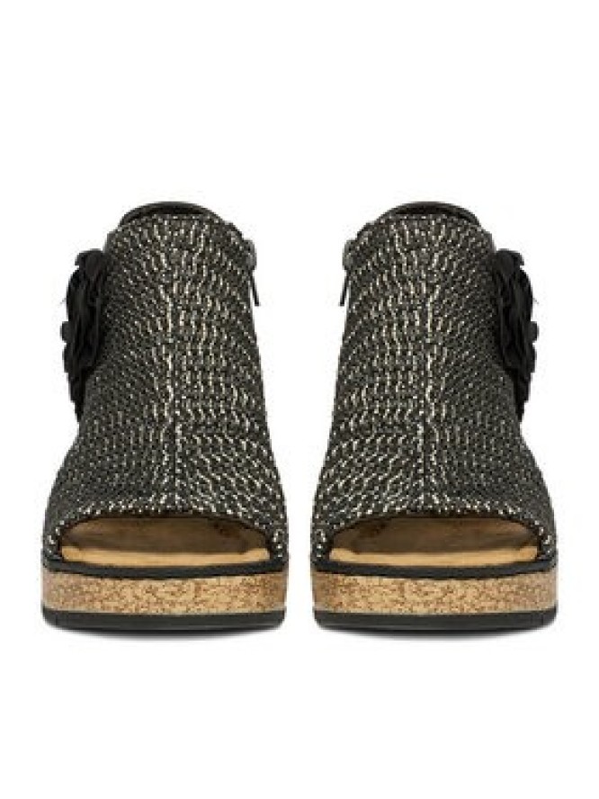 Rieker Sandały CEO-63791-01 Czarny