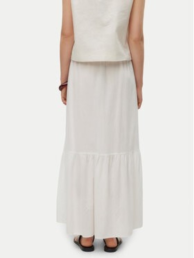 Vero Moda Spódnica maxi Pretty 10311167 Biały Regular Fit