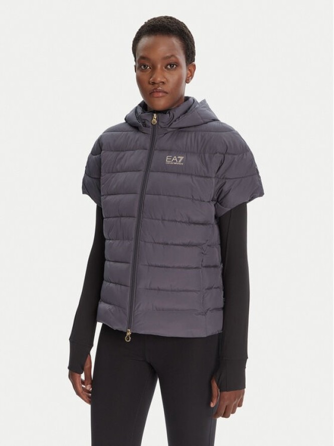 EA7 Emporio Armani Bezrękawnik 7W000090 AF12476 U8115 Szary Relaxed Fit