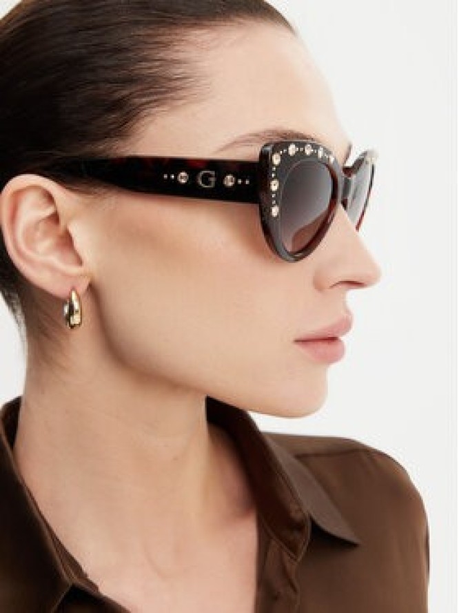 Guess Okulary przeciwsłoneczne GU00163 Brązowy
