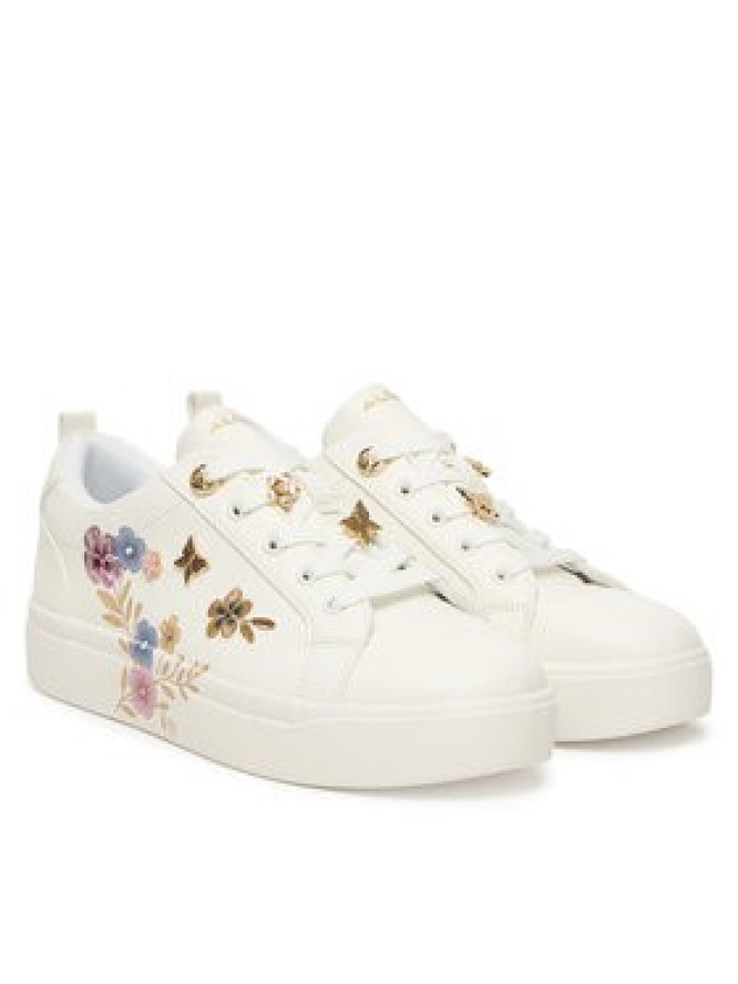 Aldo Sneakersy Springflowers 14295810 Biały
