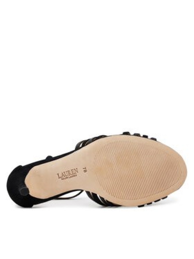 LAUREN RALPH LAUREN Sandały Allie 802966856003 Czarny