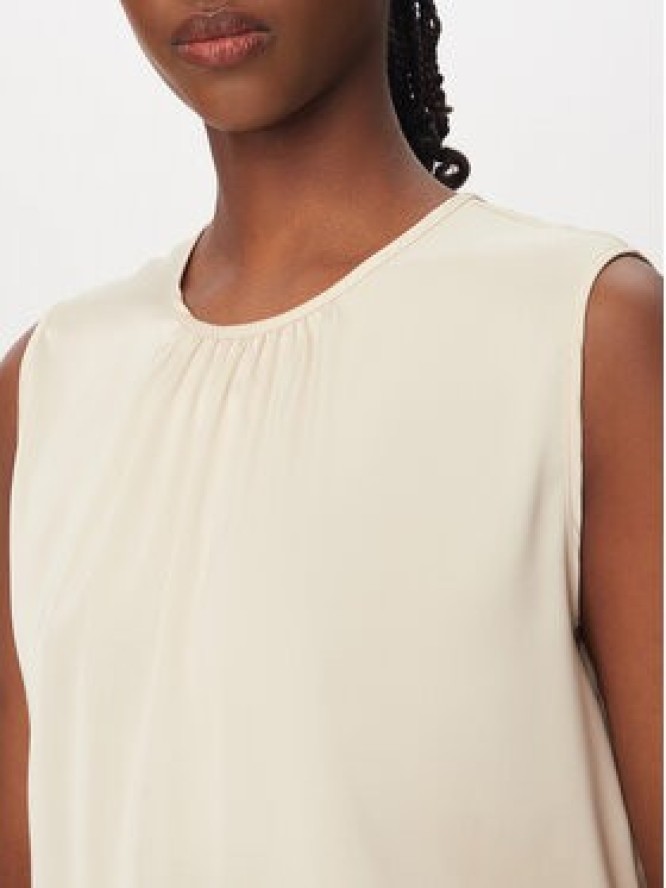 Rinascimento Bluzka CFC0127888003 Beżowy Regular Fit