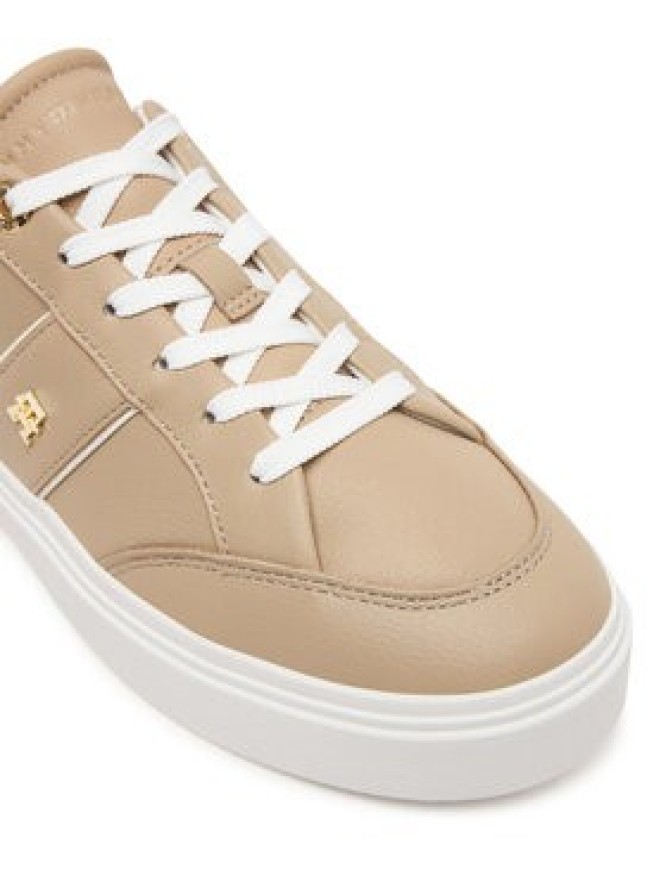 Tommy Hilfiger Sneakersy Th Feminine Cupsole FW0FW09600 Beżowy