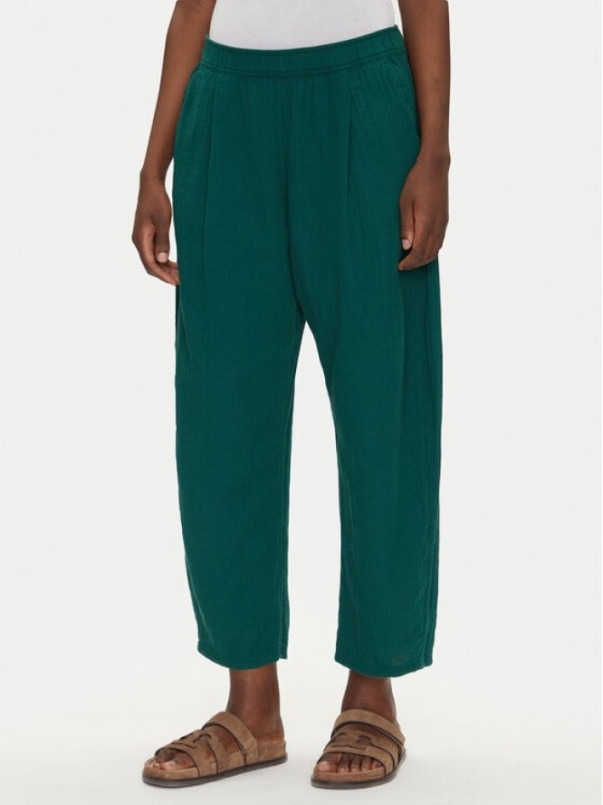 Gap Spodnie materiałowe 713952-04 Zielony Regular Fit