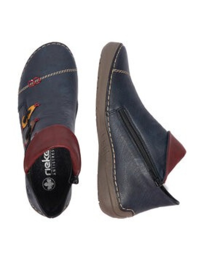 Rieker Botki CEO-72581-14 Granatowy