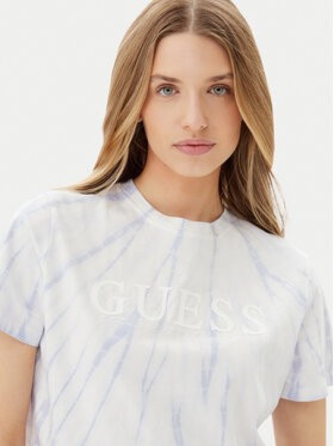 Guess T-Shirt V5GI19 I3Z14 Fioletowy Regular Fit