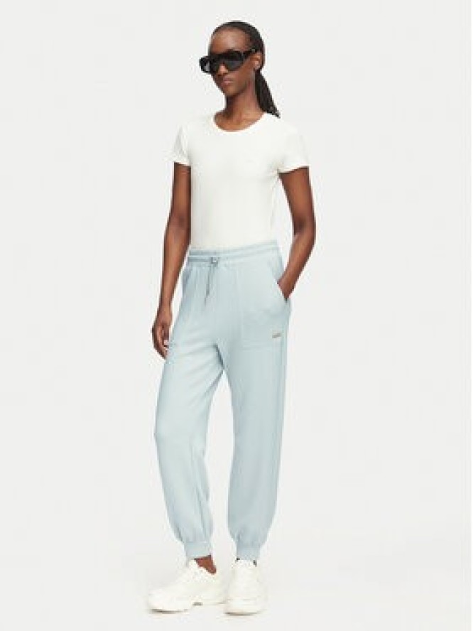 EA7 Emporio Armani Spodnie dresowe 7W000193 AF24375 U9001 Niebieski Regular Fit