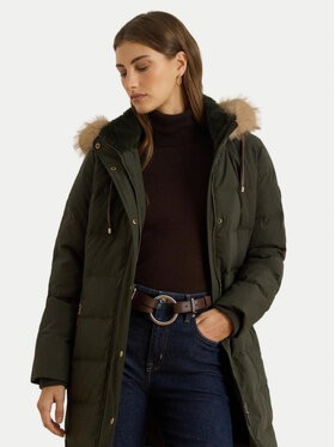 LAUREN RALPH LAUREN Kurtka puchowa 297957509006 Zielony Regular Fit