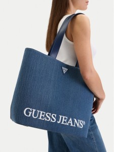 Guess Jeans Torebka CWBEO-GUESS-B-010-09 Granatowy