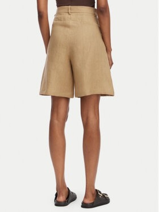 Marella Szorty materiałowe Emme by Marella Adorni 2615141032 Beżowy Regular Fit