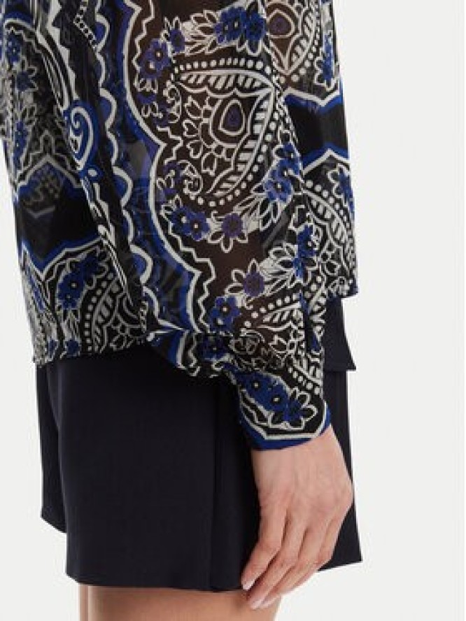 Morgan Bluzka 251-OJAL.F Granatowy Regular Fit