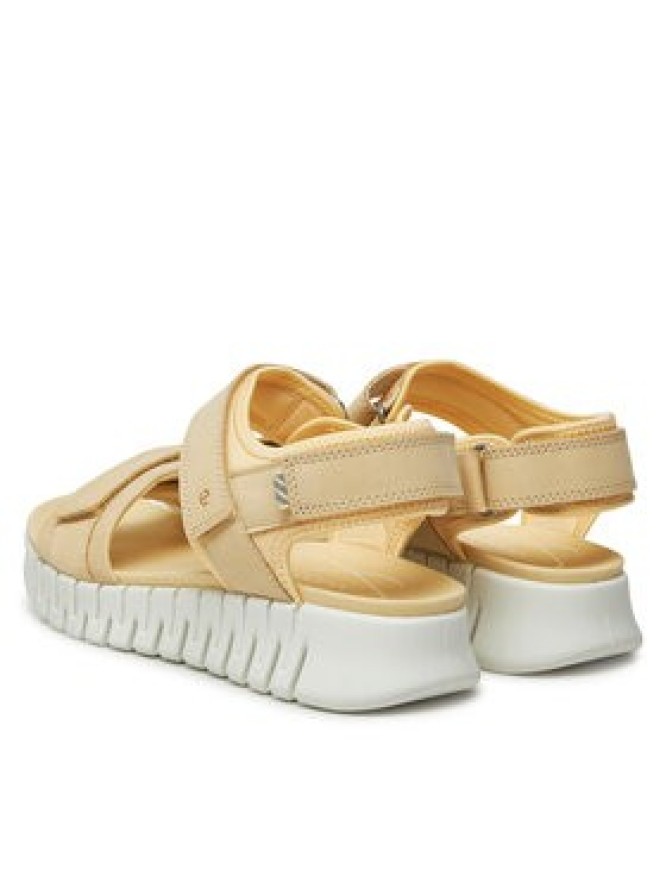 ECCO Sandały Gruuv Sol W 21310302710 Żółty