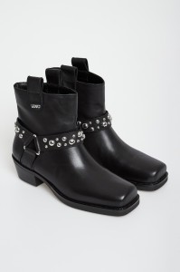 Botki damskie skórzane biker LIU JO