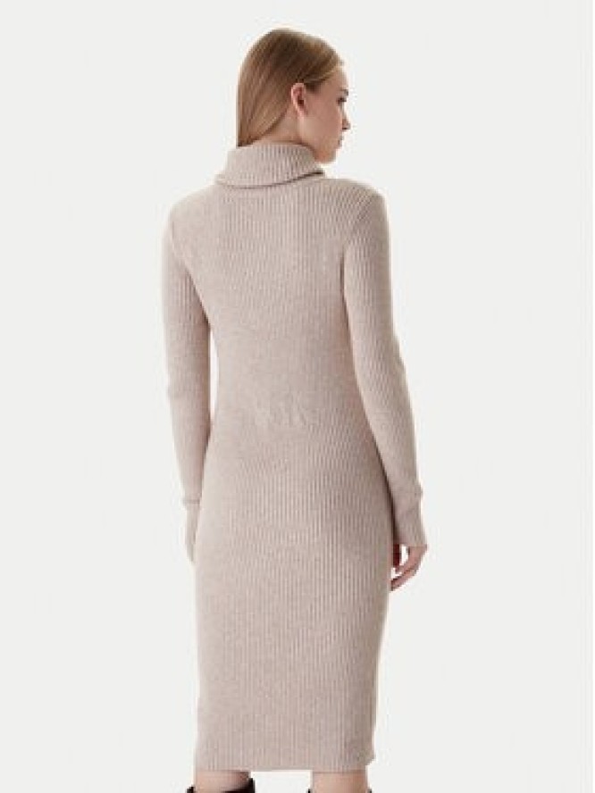 ONLY Sukienka dzianinowa Nellie 15363533 Beżowy Regular Fit