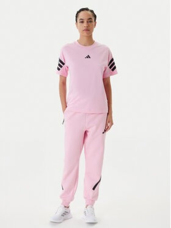 adidas Spodnie dresowe Z.N.E. JC5405 Różowy Regular Fit