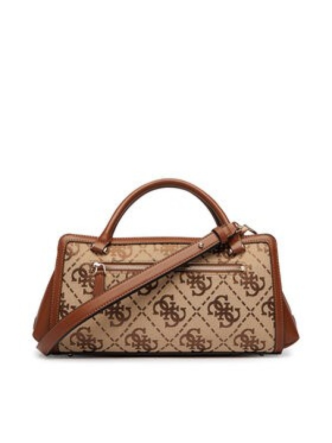 Guess Torebka Audrey Logo HWJG97 55060 Brązowy jasny
