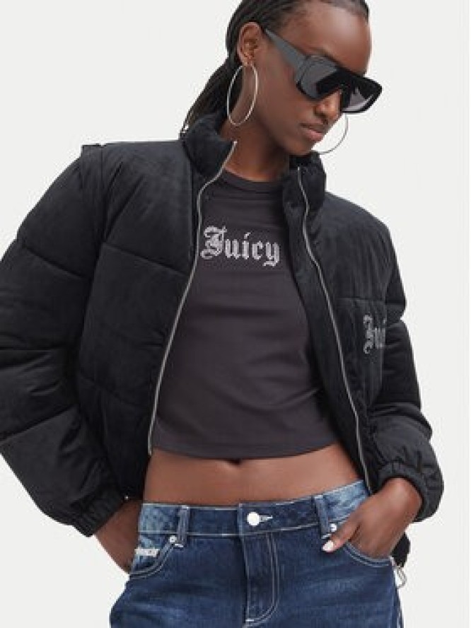 Juicy Couture Kurtka zimowa JCOGL226552 Czarny Regular Fit