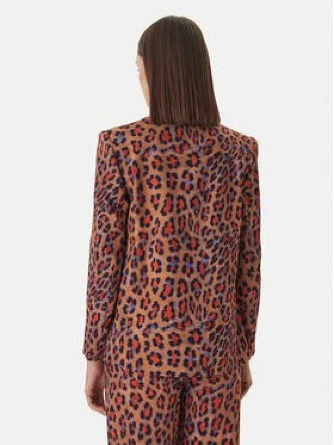 LOLA CASADEMUNT Marynarka MS2602005 Brązowy Straight Fit