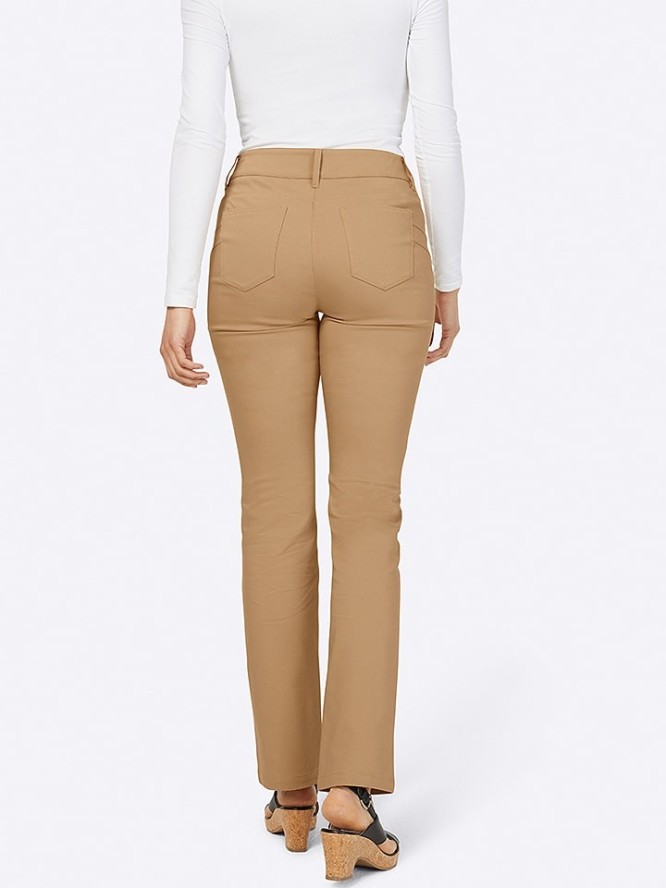 Heine Spodnie w kolorze karmelowym rozmiar: W22