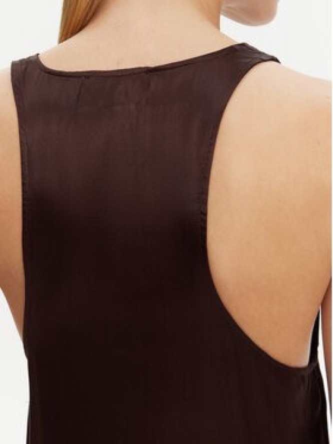 2NDDAY Sukienka letnia Amalian 2252129287 Brązowy Regular Fit