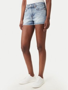 Calvin Klein Jeans Szorty jeansowe LV047F770G Niebieski Slim Fit