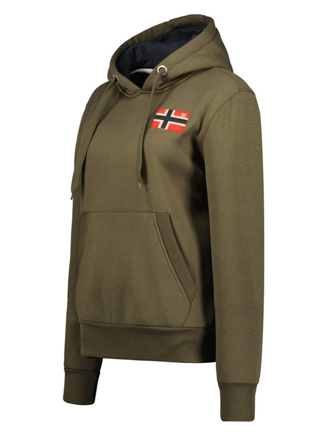 Geographical Norway Bluza "Genifer" w kolorze khaki rozmiar: L
