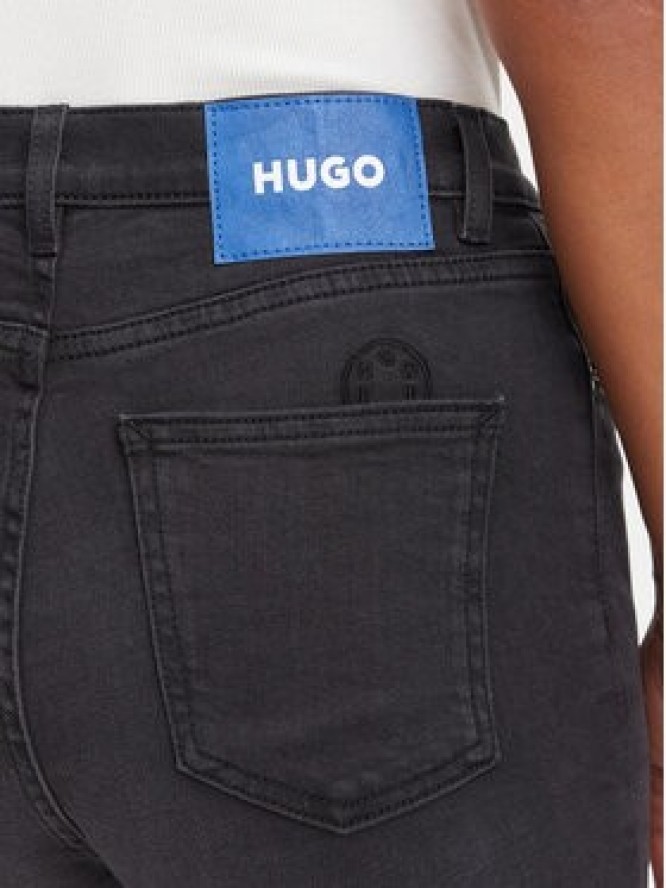 HUGO Jeansy Malu_B 50515957 Czarny Skinny Fit