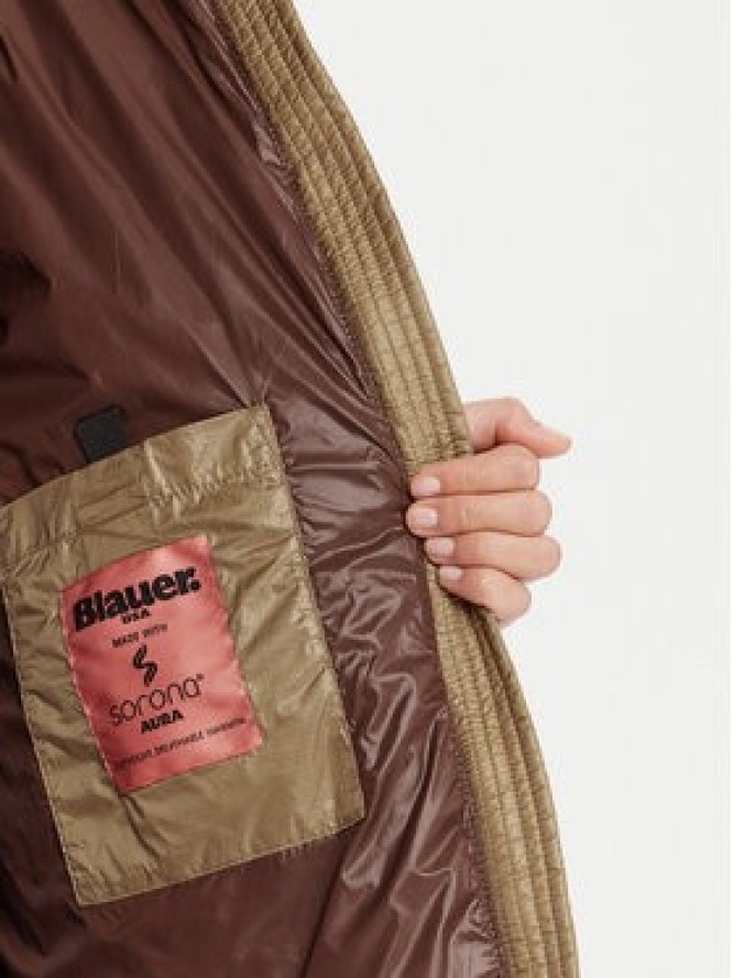 Blauer Kurtka zimowa 25WBLDK02192 Brązowy Regular Fit