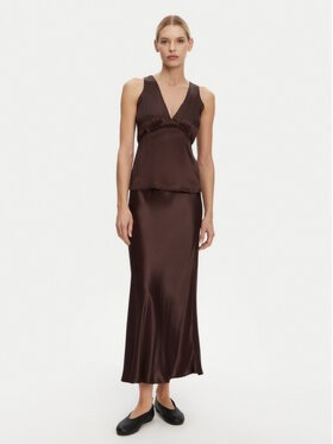 2NDDAY Bluzka Valenci 2252137287 Brązowy Regular Fit